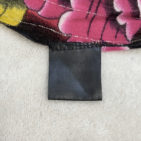 ED HARDY by Christian Audigier Cotton Scarf dragons floral gemstone - Picture 16 of 16